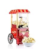 Gadgy Popcorn Maschine | Retro Popcorn Maker | Heissluft Ohne Fett Fettfrei Ölfrei - 3
